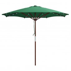 CorLiving Patio Umbrella with Solar Power LED Lights   554623065
